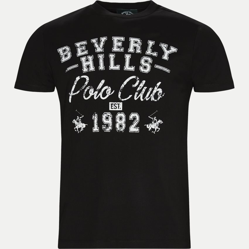 Beverly Hills Polo Club T-shirts BHPC 3880 SORT