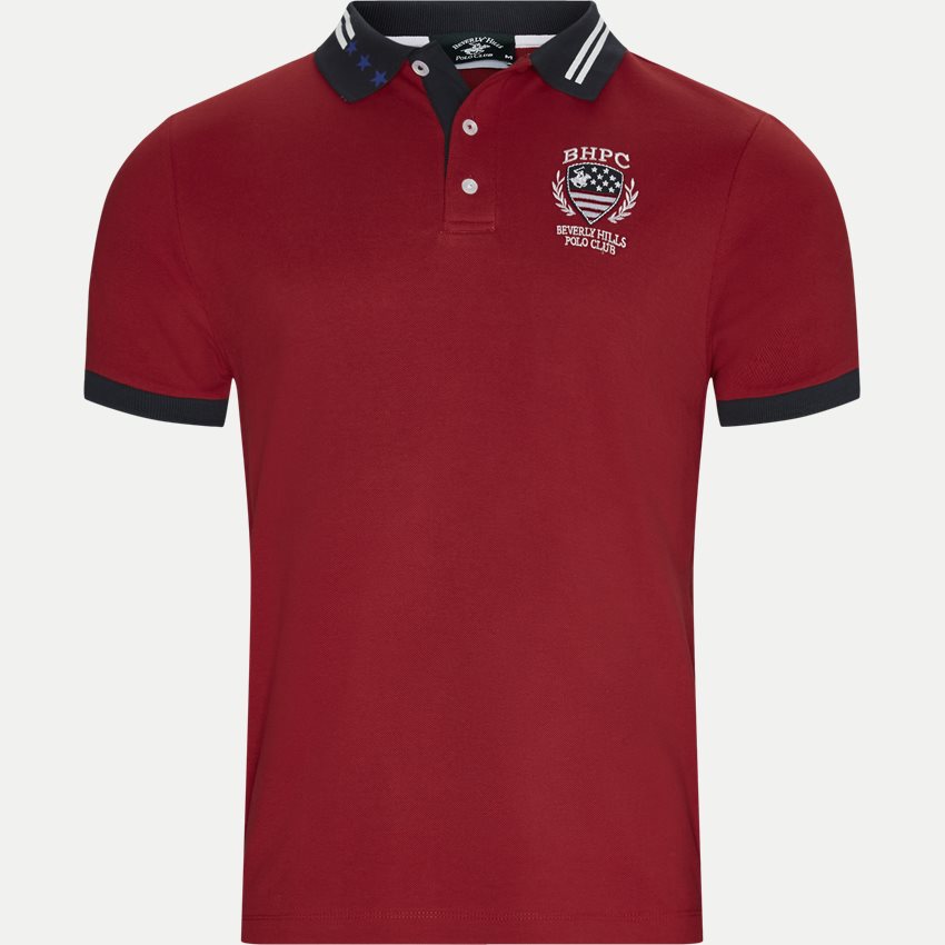 Beverly Hills Polo Club T-shirts BHPC 4130 RØD