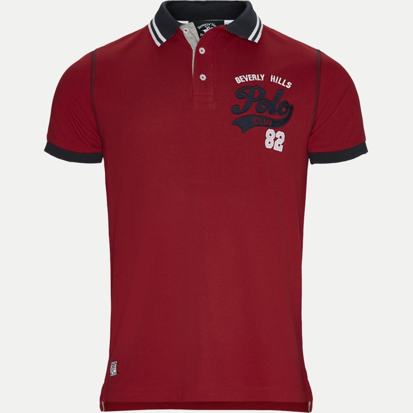 Beverly Hills Polo Club T-shirts BHPC 4172 RØD