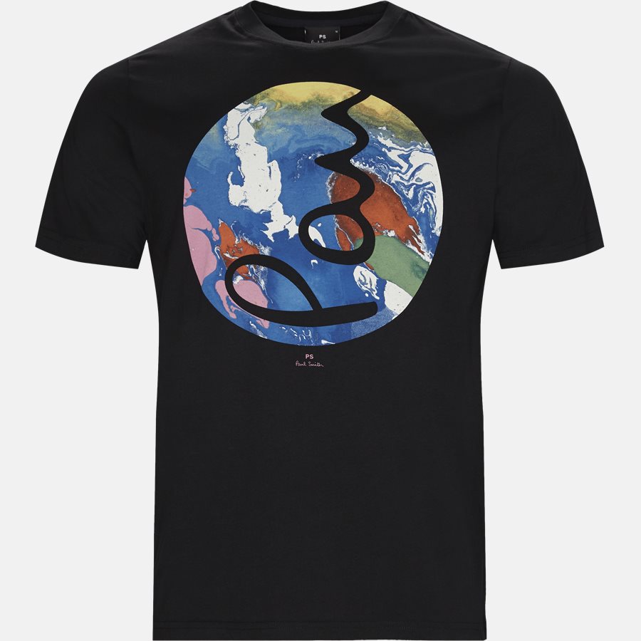 11R P0673 - T-shirt - T-shirts - Regular fit - BLACK - 1