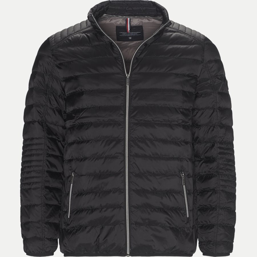 LAWRENCE - Lawrence Dunjakke - Jakker - Regular - BLACK - 1