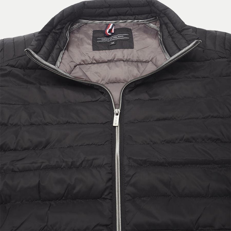 LAWRENCE - Lawrence Dunjakke - Jakker - Regular - BLACK - 5
