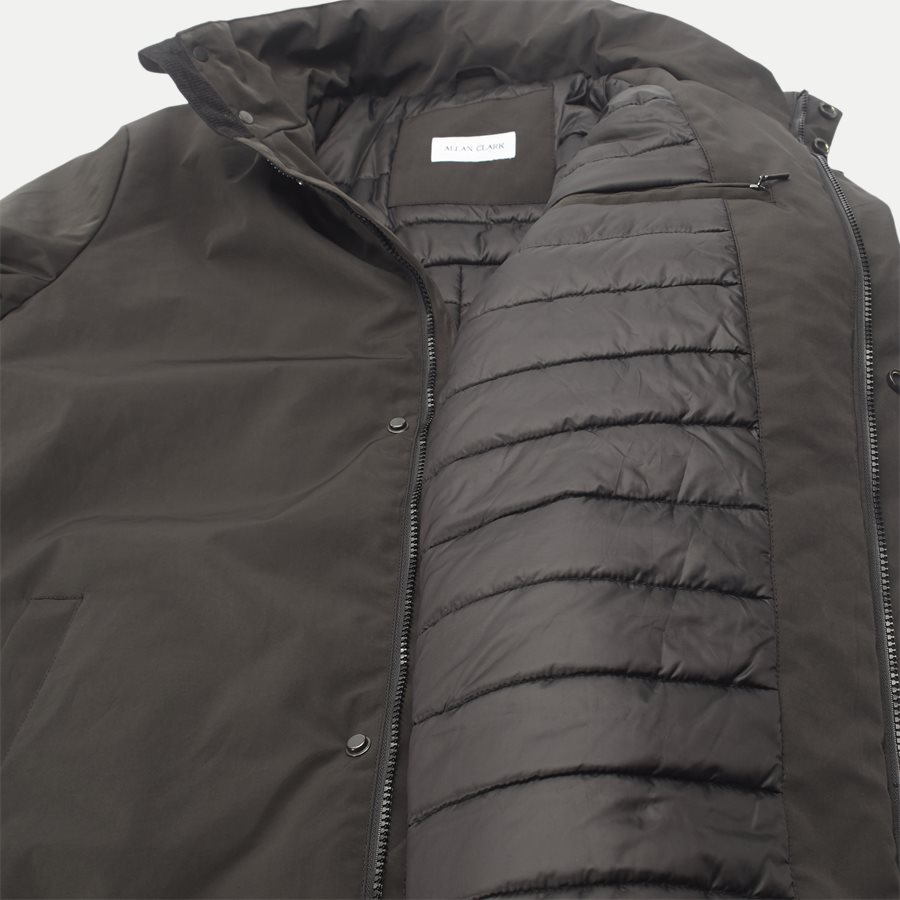 CAINE - Caine Vindjakke - Jakker - Regular - BLACK - 8