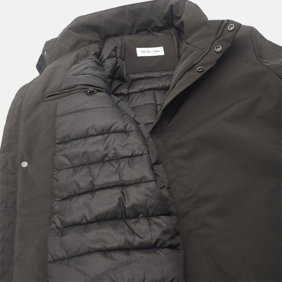 CAINE - Caine Vindjakke - Jakker - Regular - BLACK - 9