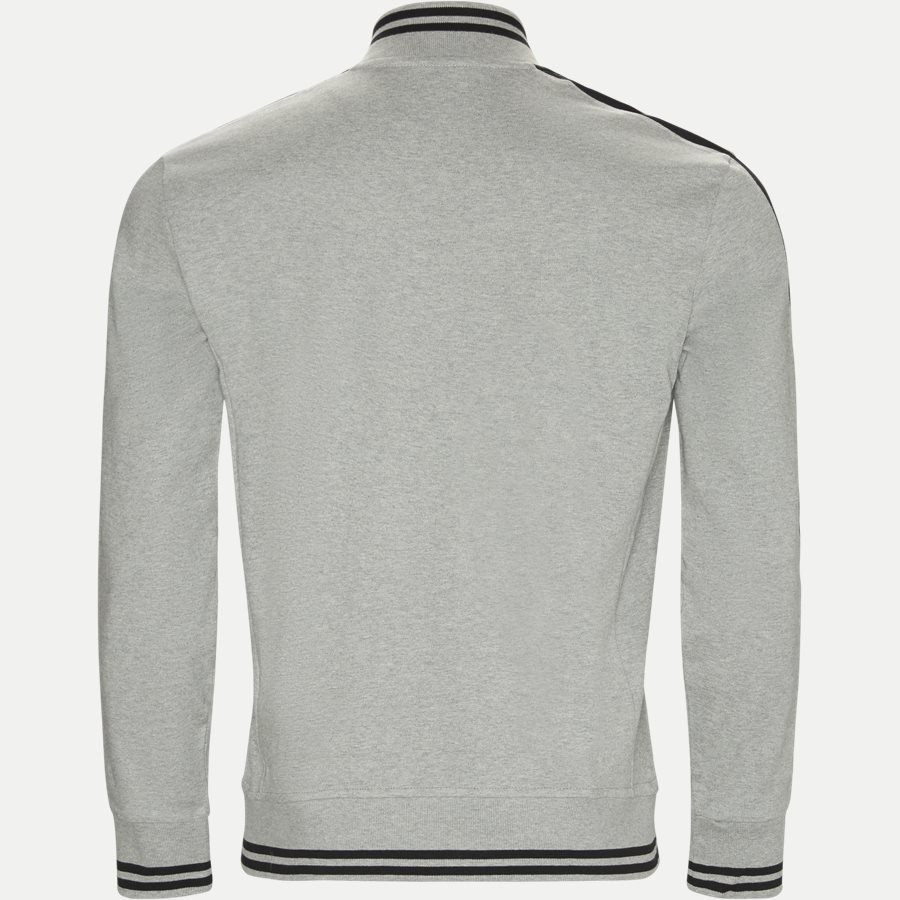 710706165 - Jersey Track Jacket - Sweatshirts - Regular - GRÅ - 2