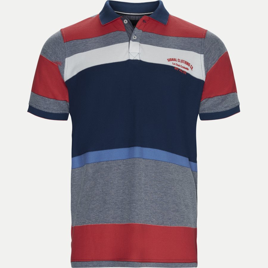 13266 1015 - Polo T-shirt - T-shirts - Regular - RØD - 1