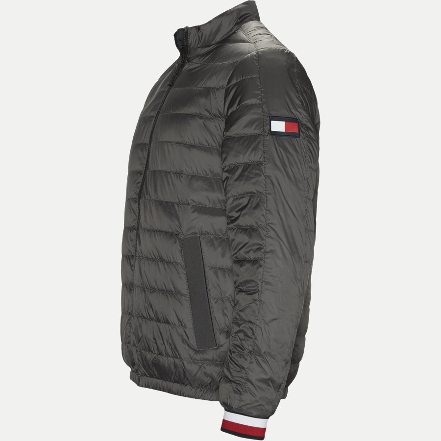 REVERSIBLE NYLON DOWN JACKET 6927 - Vendbar Nylon Dunjakke - Jakker - Regular - GRÅ - 3