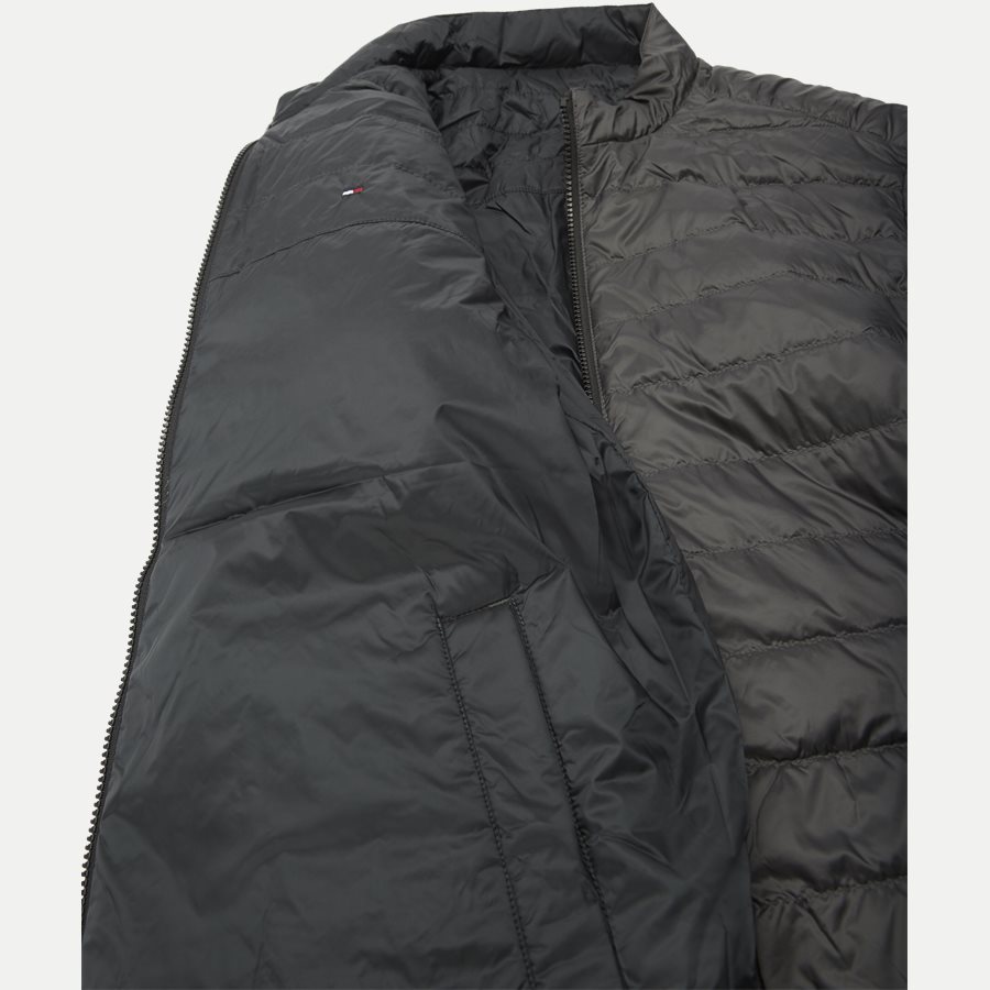 REVERSIBLE NYLON DOWN JACKET 6927 - Vendbar Nylon Dunjakke - Jakker - Regular - GRÅ - 10