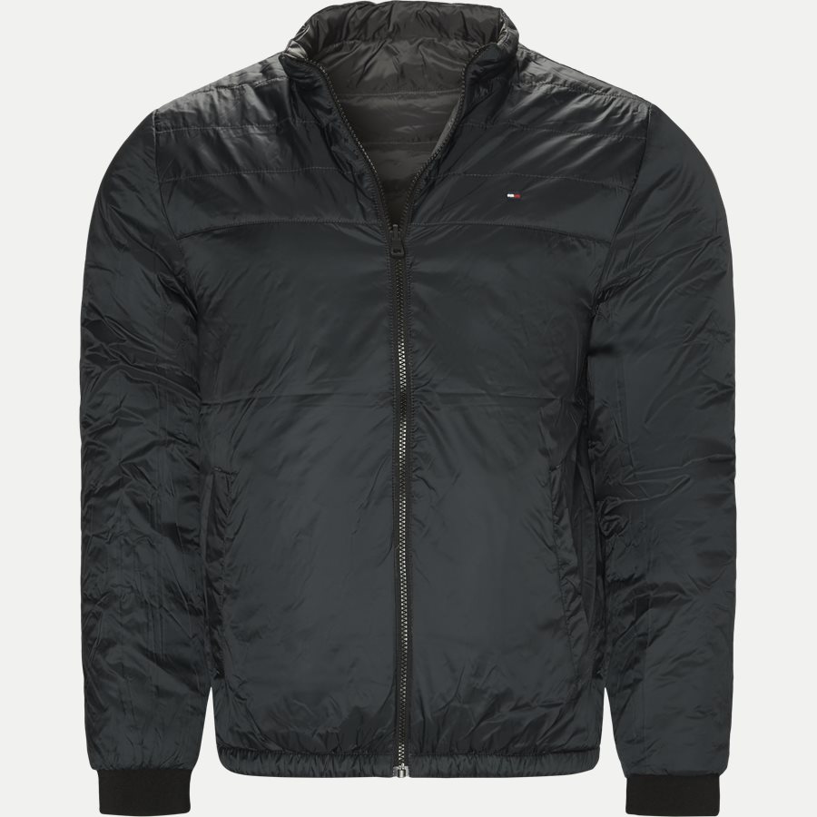REVERSIBLE NYLON DOWN JACKET 6927 - Vendbar Nylon Dunjakke - Jakker - Regular - GRÅ - 11