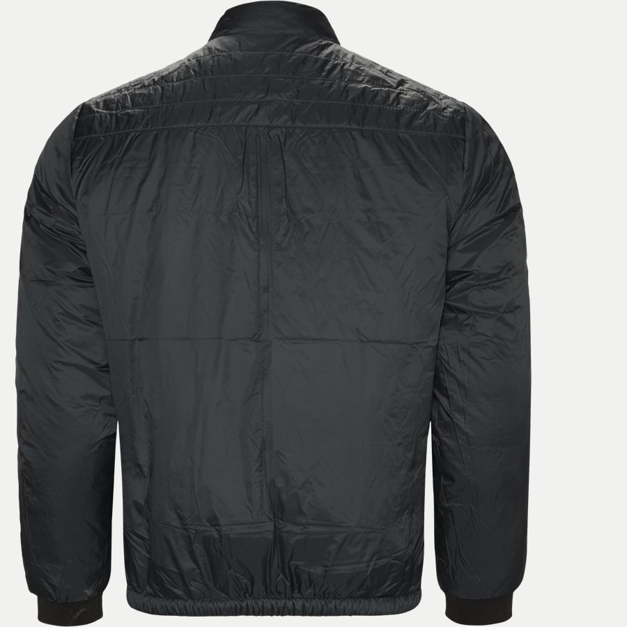 REVERSIBLE NYLON DOWN JACKET 6927 - Vendbar Nylon Dunjakke - Jakker - Regular - GRÅ - 12