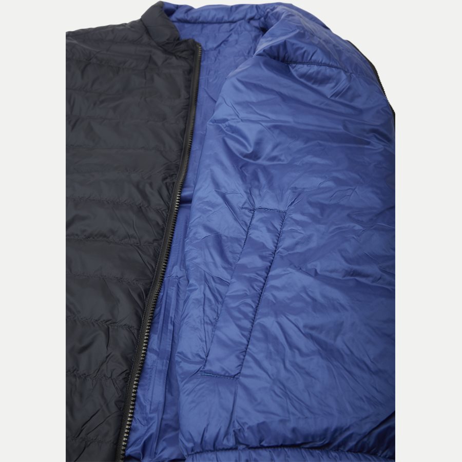 REVERSIBLE NYLON DOWN JACKET 6927 - Vendbar Nylon Dunjakke - Jakker - Regular - NAVY - 9