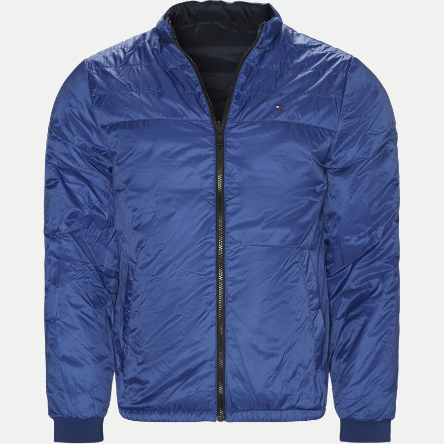 REVERSIBLE NYLON DOWN JACKET 6927 - Vendbar Nylon Dunjakke - Jakker - Regular - NAVY - 11