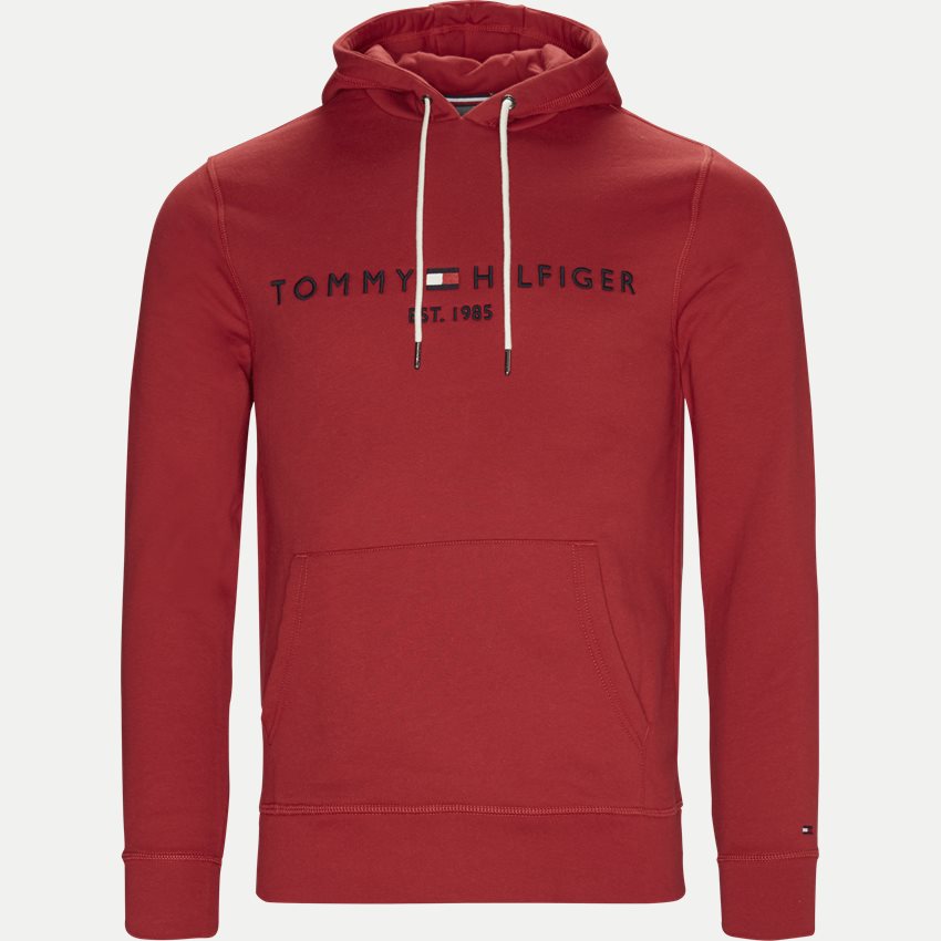Tommy Hilfiger Sweatshirts TOMMY LOGO HOODY 7609 RØD