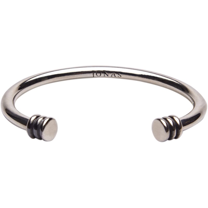 JONAS STUDIO 1374 STERLING CUFF BRACELET/DETAILED BARREL Accessories Silver Billede af JONAS STUDIO 1374 STERLING CUFF BRACELET/DETAILED BARREL Accessories Silver
