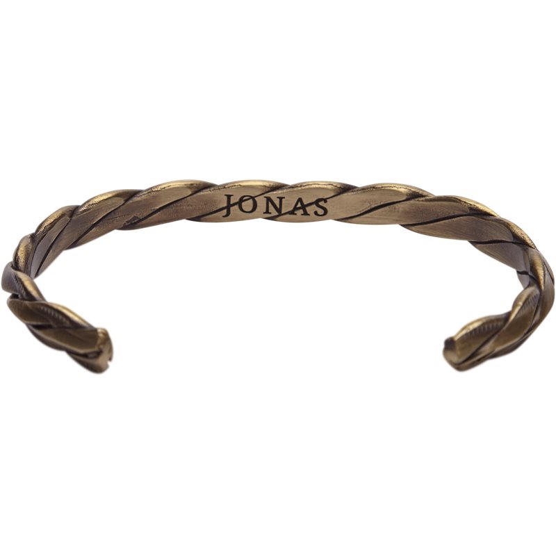 JONAS STUDIO 1375 BRS CUFF BRACELET DETAILED BARREL Accessories Brown Billede af JONAS STUDIO 1375 BRS CUFF BRACELET DETAILED BARREL Accessories Brown