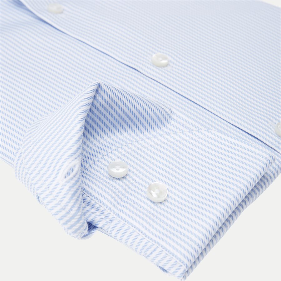 7639 702111/602111 - Twofold Super Cotton Skjorte - Skjorter - BLÅ - 4