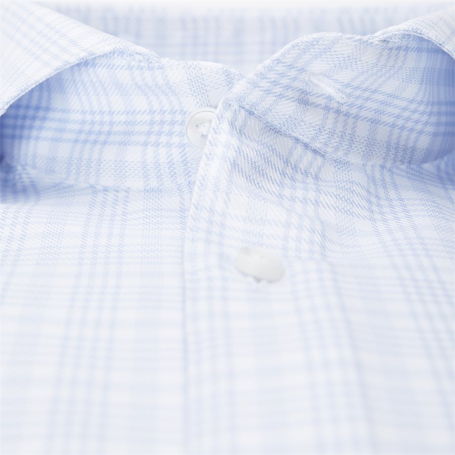 7642 702361/602361 - Twofold Super Cotton Skjorte - Skjorter - BLÅ - 3
