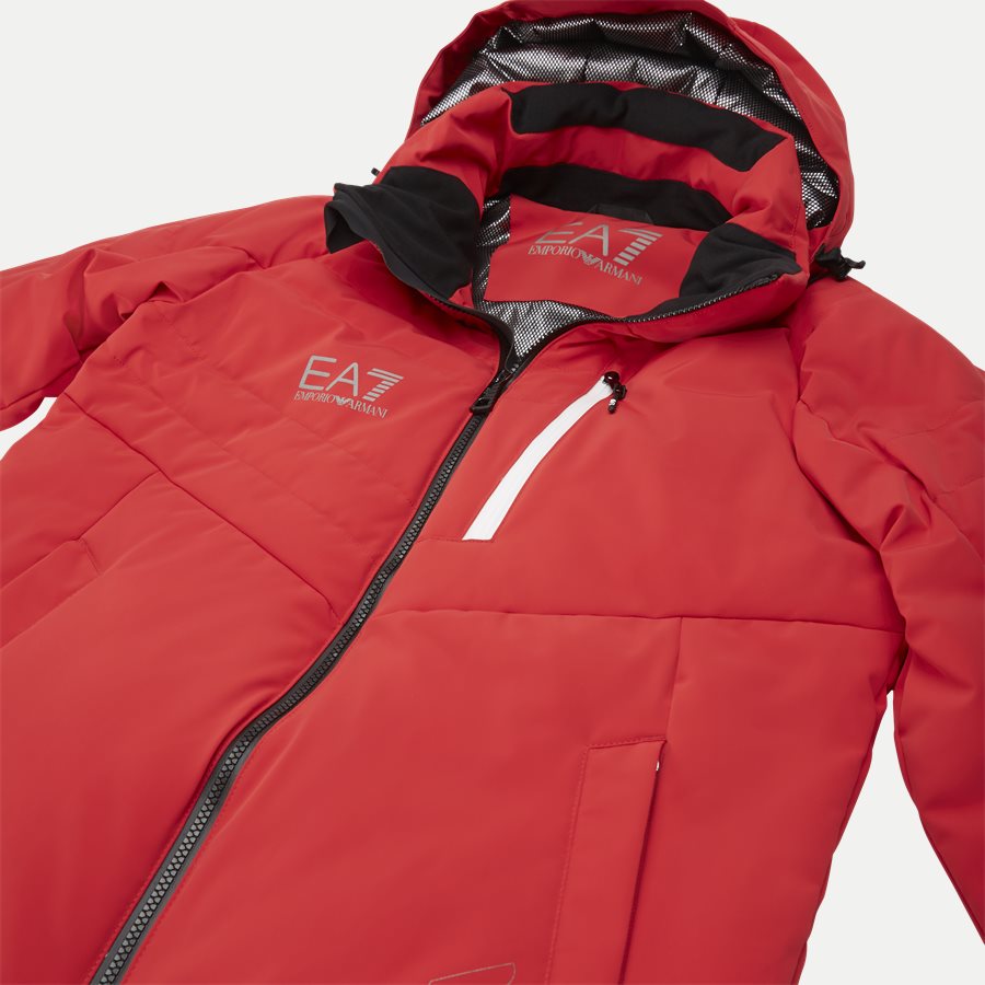 PN44Z-6ZPG06 - Vinter Dunjakke - Jakker - Regular - RØD - 6