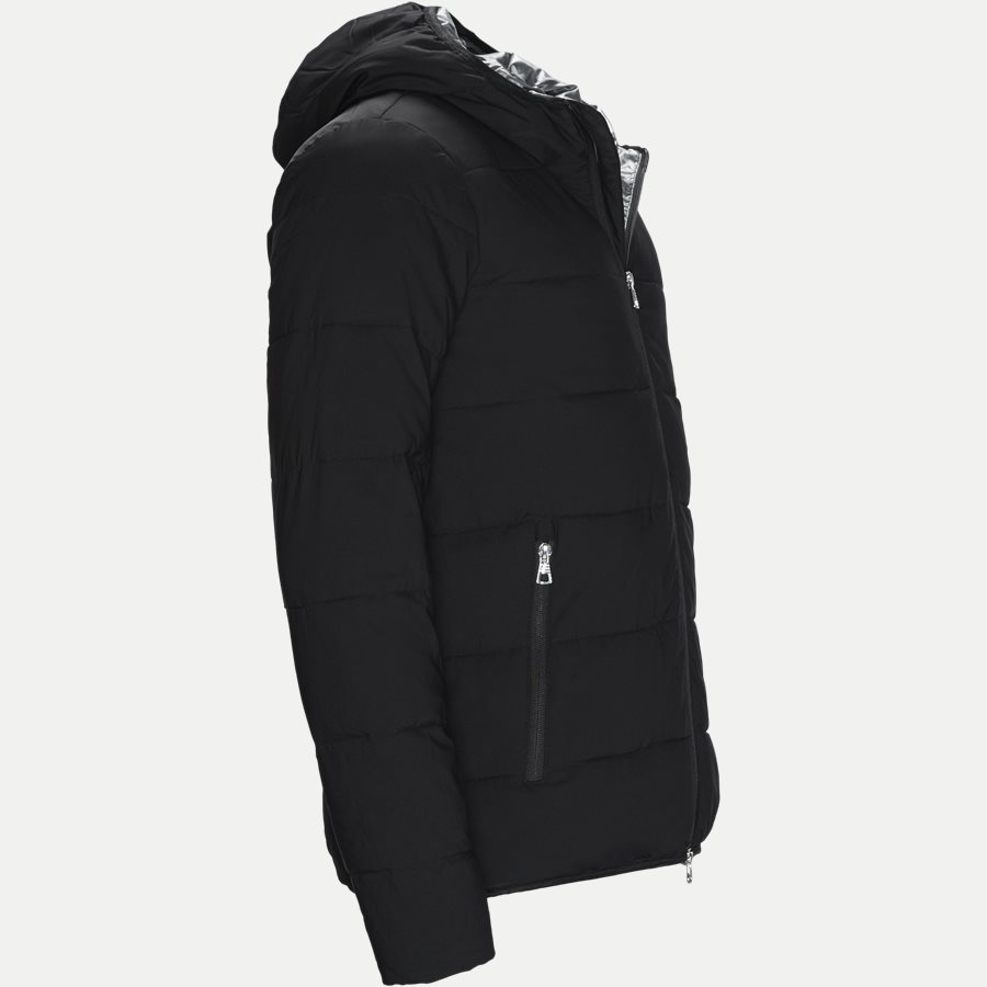 PNB7Z-6ZUB43 - Bomber Jacket - Jakker - Slim - SORT - 4
