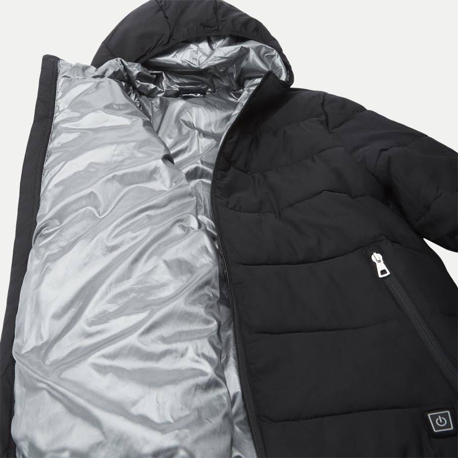 PNB7Z-6ZUB43 - Bomber Jacket - Jakker - Slim - SORT - 12