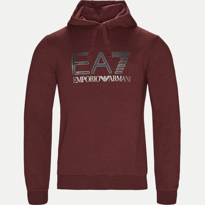 EA7 Sweatshirts PJ07Z-6ZPM44 BORDEAUX