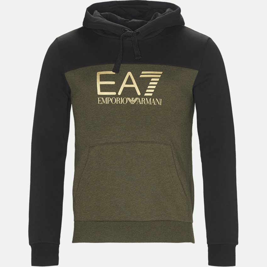 EA7 Sweatshirts PJ07Z-6ZPM38 ARMY