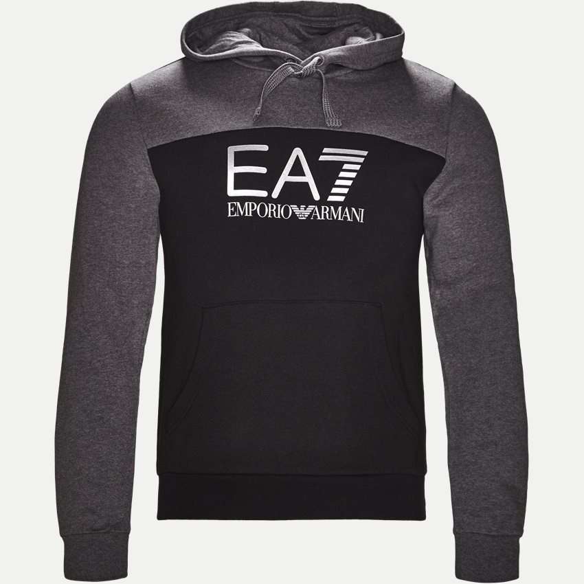 EA7 Sweatshirts PJ07Z-6ZPM38 SORT