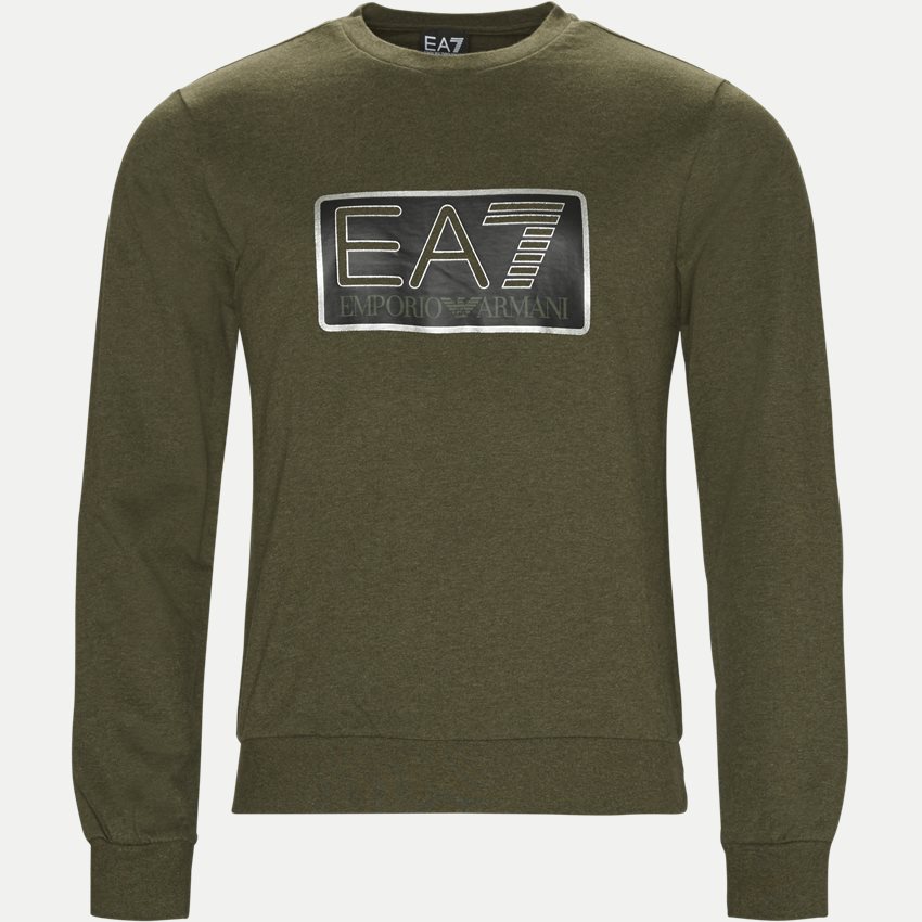 EA7 Sweatshirts PJ05Z-6ZPM60 ARMY