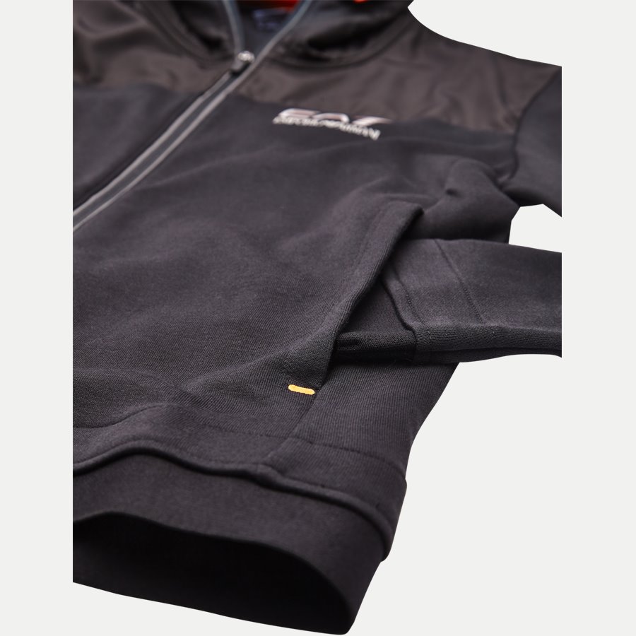 PJF3Z-6ZPM30 - Hooded Zippered Jacket - Sweatshirts - Regular - SORT - 4