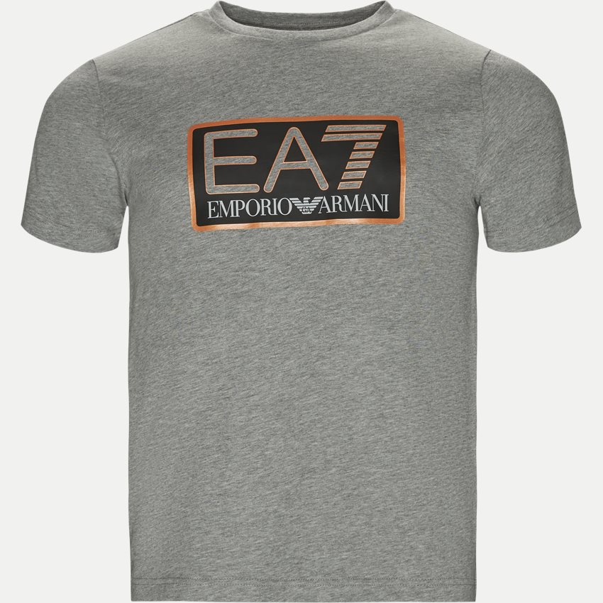 EA7 T-shirts PJ02Z-6ZPT81 GRÅ