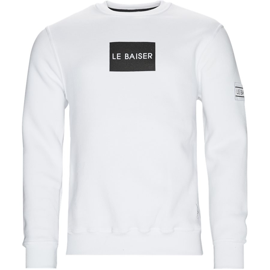 ANTIBES - Antibes Sweatshirt - Sweatshirts - Regular - WHITE - 1