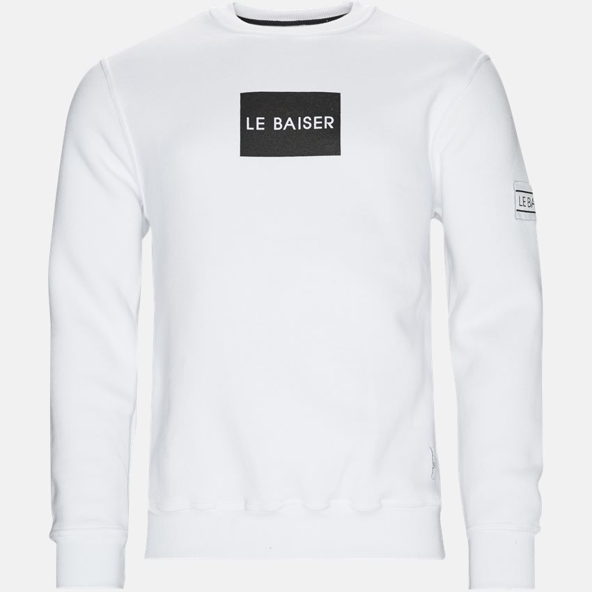 Le Baiser Sweatshirts ANTIBES WHITE