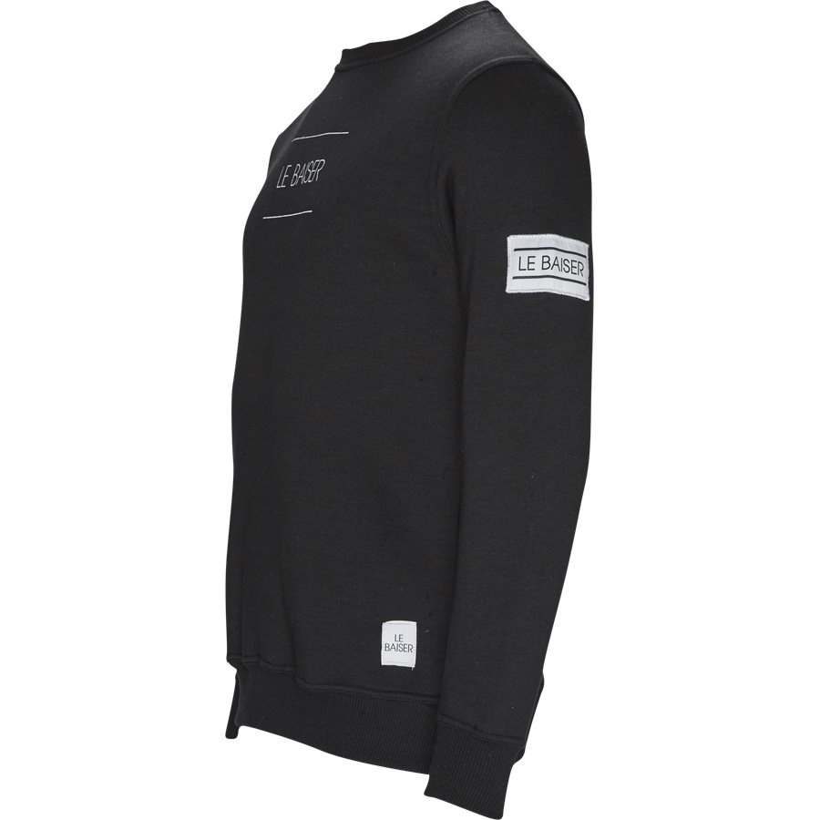 PROVENCE - Provence Sweatshirt - Sweatshirts - Regular - BLACK - 3