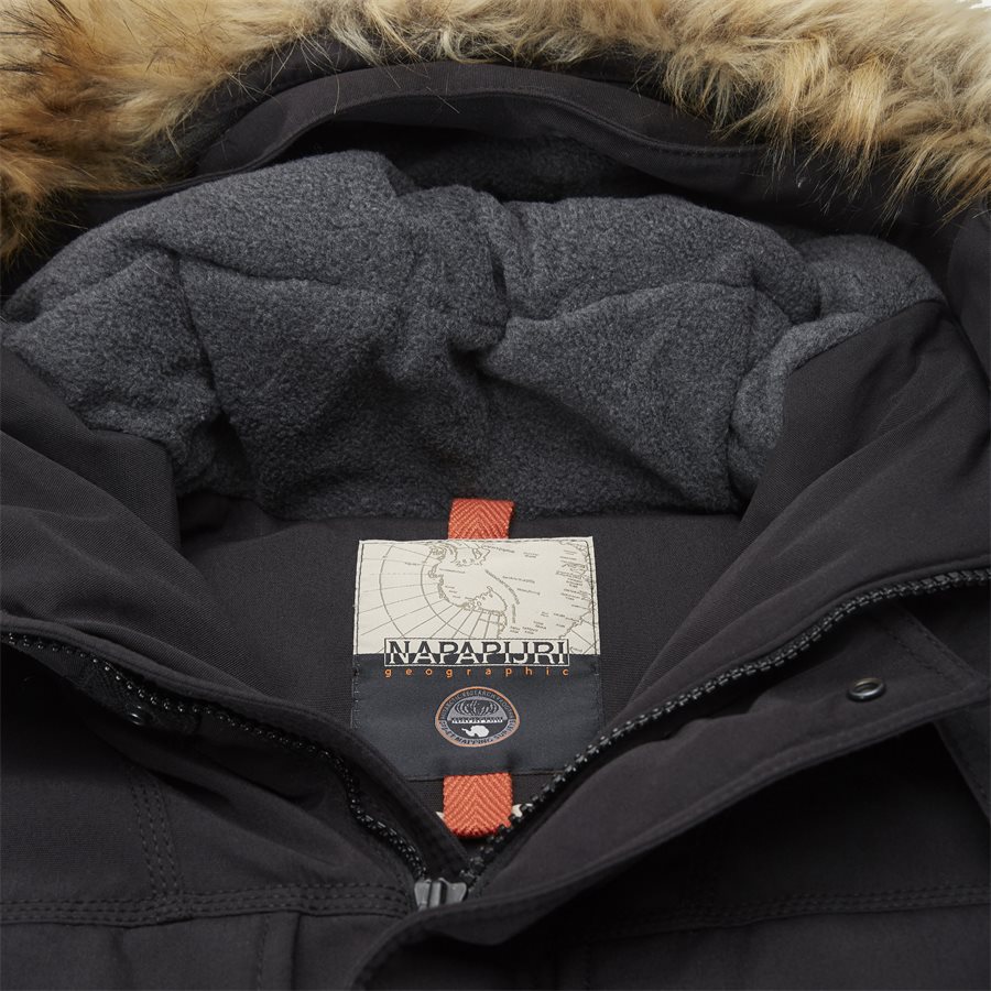 SKIDOO OPEN LONG - Skidoo Open Jacket - Jakker - Regular - SORT - 3