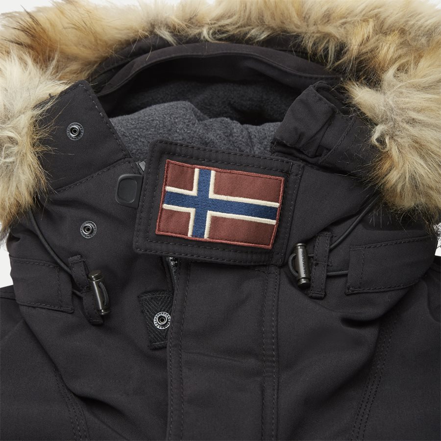 SKIDOO OPEN LONG - Skidoo Open Jacket - Jakker - Regular - SORT - 4