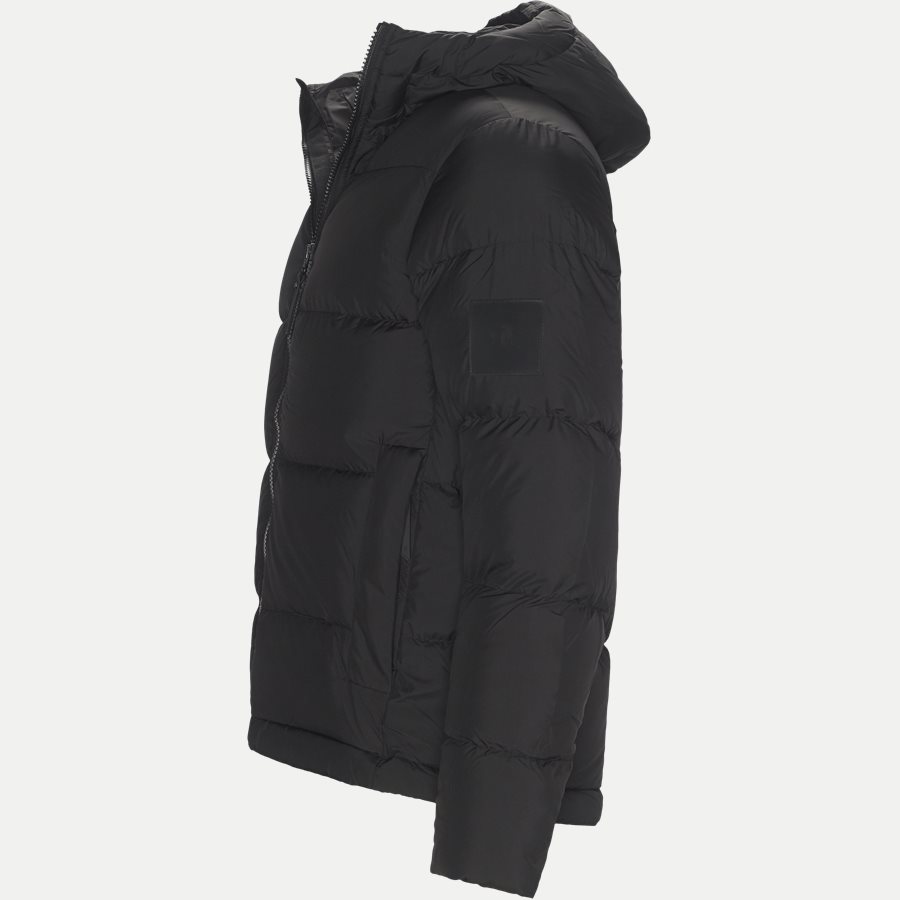 UB RIVEL J - UB Rivel J Dunjakke - Jakker - Regular - SORT - 3