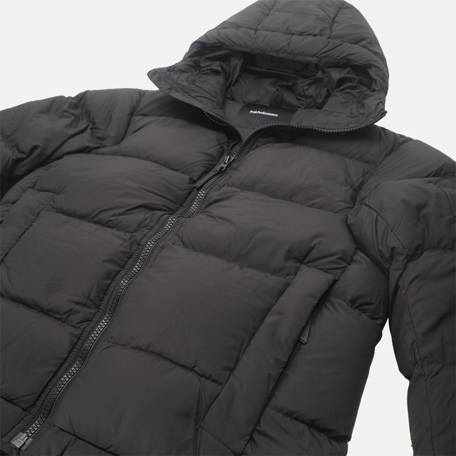 UB RIVEL J - UB Rivel J Dunjakke - Jakker - Regular - SORT - 7