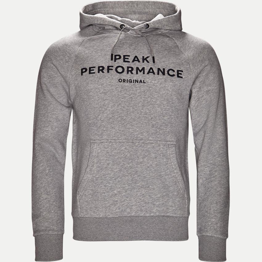 Peak Performance Sweatshirts LOGO H GRÅ