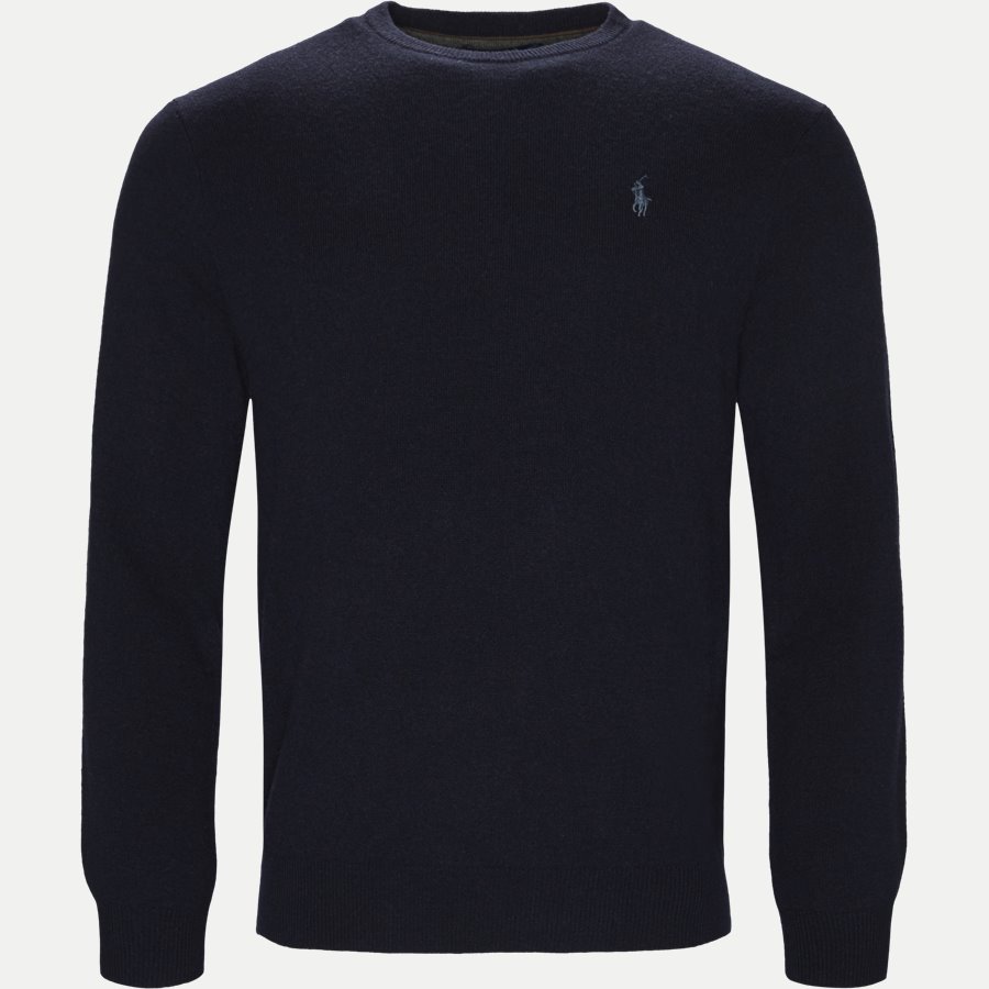 710667378. - Classics Crew Neck Pullover - Strik - Regular - NAVY - 1