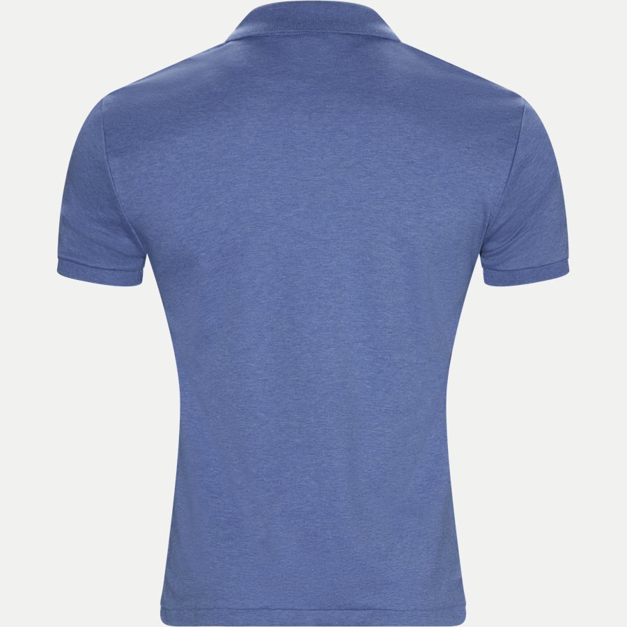 710685514 - Soft-Touch Polo T-shirt - T-shirts - Slim - DENIM - 2