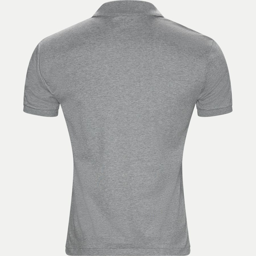 710685514 - Soft-Touch Polo T-shirt - T-shirts - Slim - GRÅ - 2