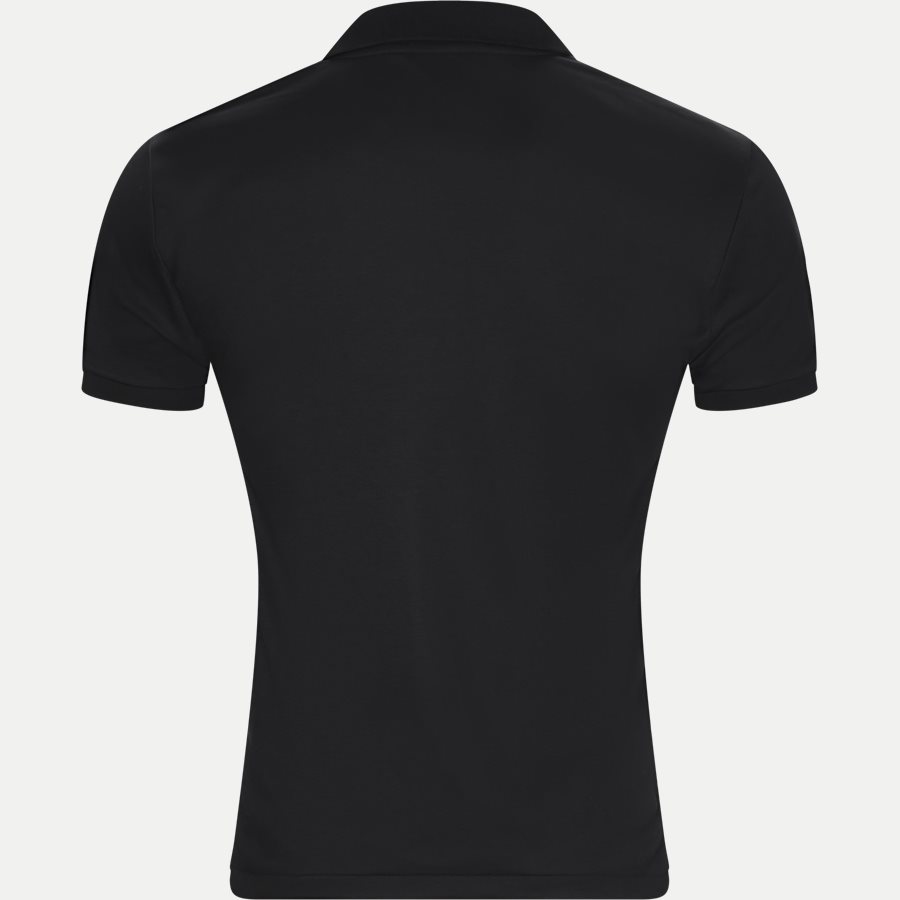710685514 - Soft-Touch Polo T-shirt - T-shirts - Slim - SORT - 2