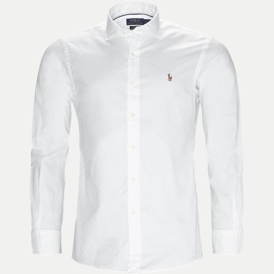 710723600 - Luxury Oxford Shirt - Skjorter - Slim - HVID - 1