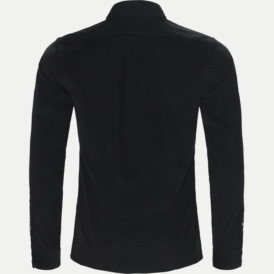 710723580 - Corduroy Shirt - Skjorter - Slim - SORT - 2