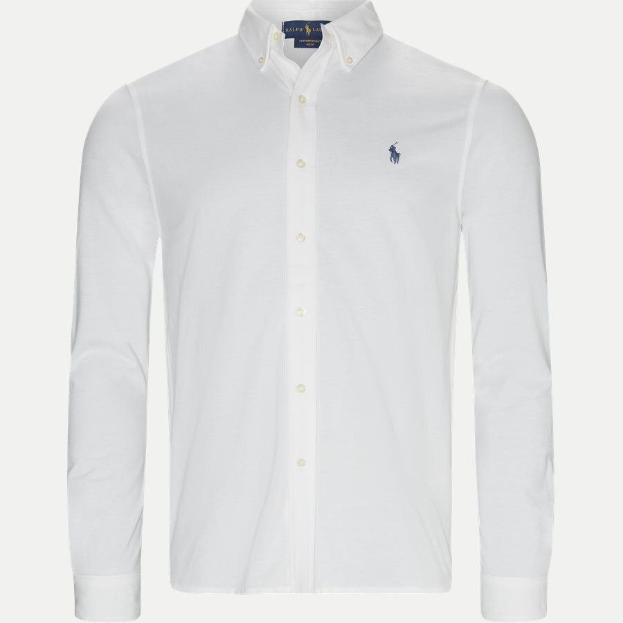710654408.. - Featherweight Mesh Shirt - Skjorter - Regular - HVID - 1
