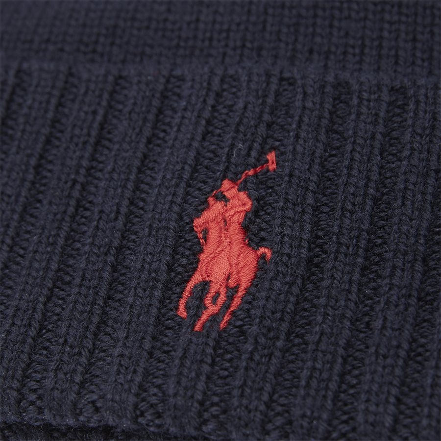 710719819 - Logo Wool Beanie - Caps - NAVY - 2
