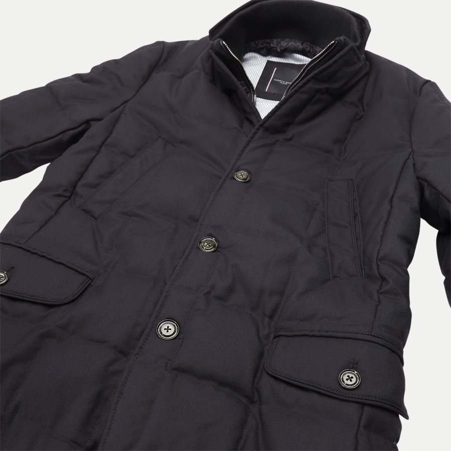 QUILTED DOWN COAT - Quilted Down Coat - Jakker - Tailored fit - NAVY - 5