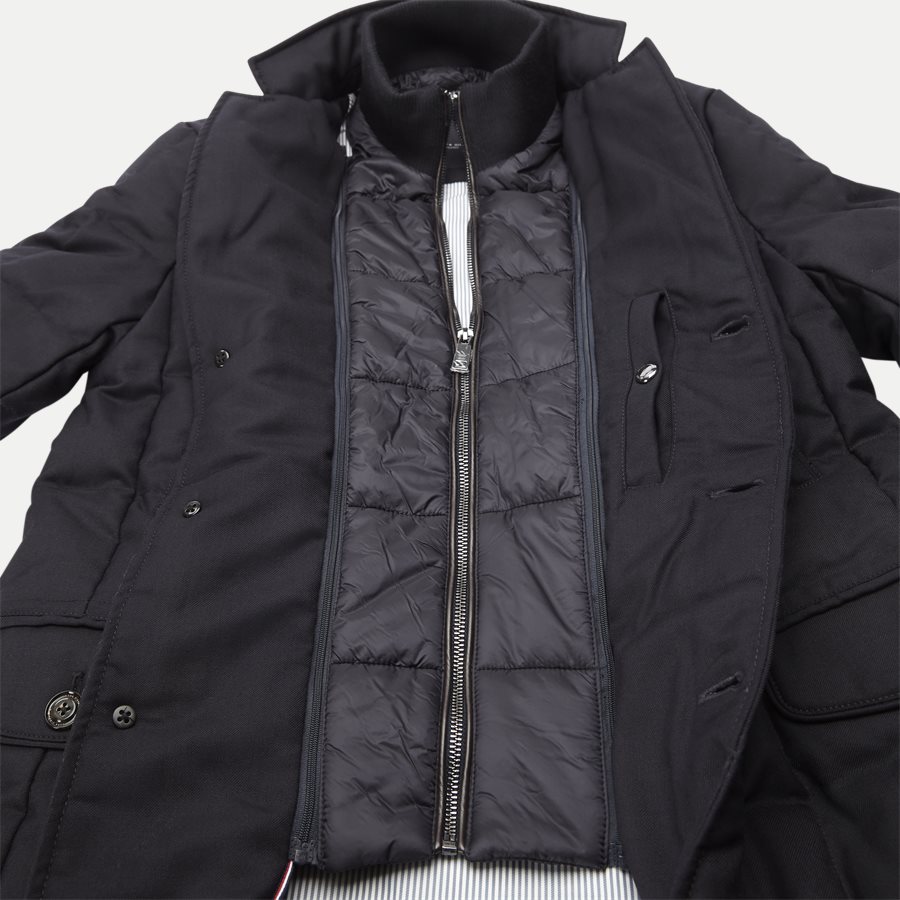 QUILTED DOWN COAT - Quilted Down Coat - Jakker - Tailored fit - NAVY - 7