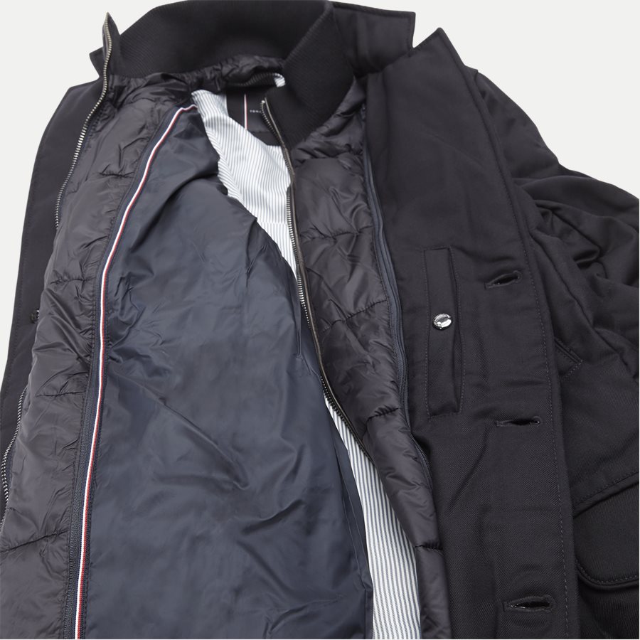 QUILTED DOWN COAT - Quilted Down Coat - Jakker - Tailored fit - NAVY - 10