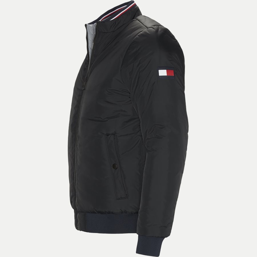REVERSIBLE PADDED BOMBER - Reversible Padded Bomber - Jakker - Regular - SORT - 3